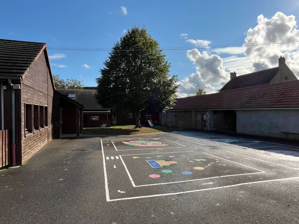 La cour de l'école